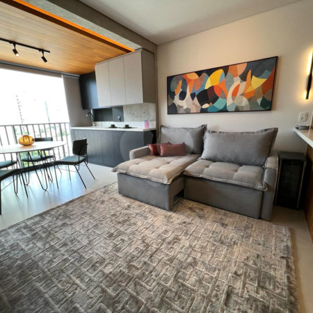 Apartamento com 45m2 para venda com 01 dormitórios e 01 vaga na Vila Olímpia