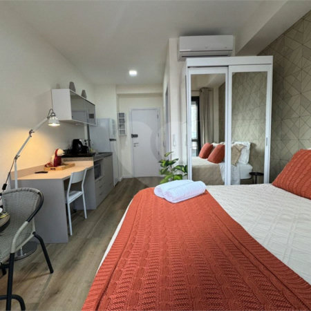 Apartamento à venda com 1 quarto em Vila Cordeiro, São Paulo, SP