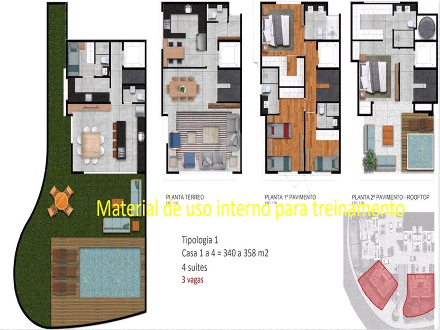 Casa à venda com 4 suítes no condomínio Cube Cidade Jardim, São Paulo - SP