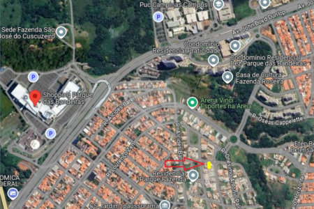 Terreno à venda em Residencial Parque da Fazenda, Campinas, SP