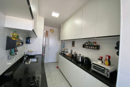 Apartamento à Venda no Embaré – Santos | 74 m² | 2 Dormitórios (1 Suíte) | Varanda Gourmet | Lazer Completo