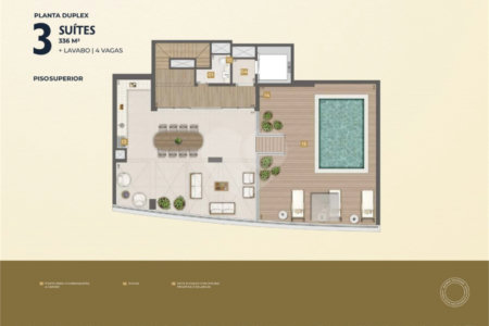 Apartamento à venda com 3 suítes em Água Branca, São Paulo, SP