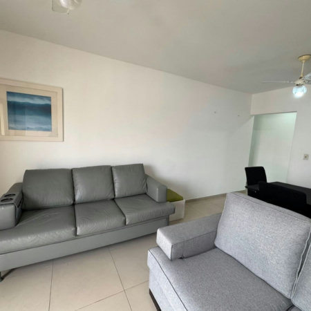 Apartamento com 3 dormitórios para alugar, 80 m² por R$ 4.000,02/mês - Balneário Cidade Atlântica - Guarujá/SP