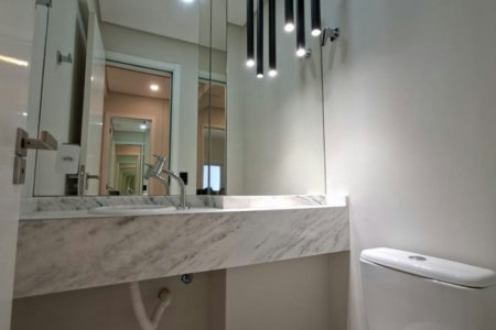 Apartamento com 2 dormitórios à venda, 82 m² por R$ 1.150.000,00 - Aparecida - Santos/SP