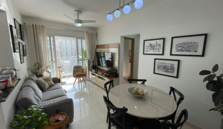Apartamento com 2 dormitórios à venda, 74 m² por R$ 1.049.000,00 - Gonzaga - Santos/SP