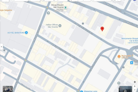 Terreno à venda, 1790 m² por R$ 9.000.000,00 - Centro - São Vicente/SP