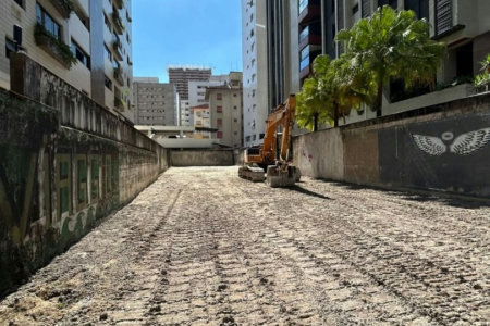 Terreno para alugar, 480 m² por R$ 35.000,00/mês - Gonzaga - Santos/SP