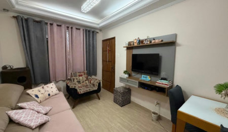 Apartamento com 2 dormitórios à venda, 62 m² por R$ 375.000,00 - Boqueirão - Santos/SP
