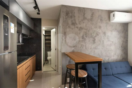 Apartamento à venda ou para alugar com 1 quarto em Perdizes, São Paulo, SP