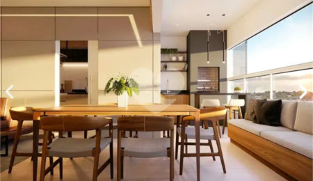 Apartamento à venda com 3 quartos, sendo 1 suíte, em Vila Helena, Atibaia, SP