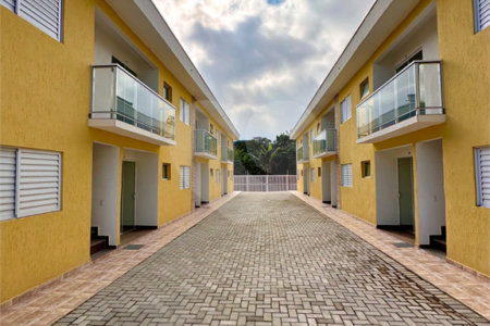 Apartamento à venda com 2 quartos em Boraceia, Bertioga, SP