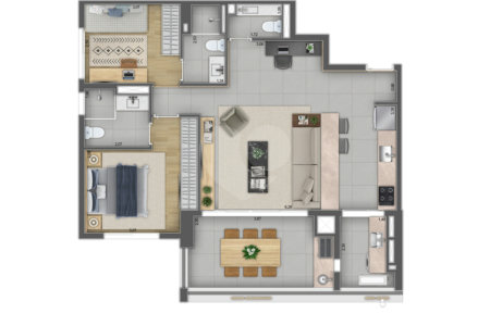Apartamento à venda com 2 suítes em Pinheiros, São Paulo, SP