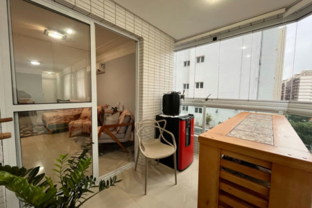 Apartamento com 3 dormitórios à venda, 94 m² por R$ 1.100.000,00 - Pompéia - Santos/SP