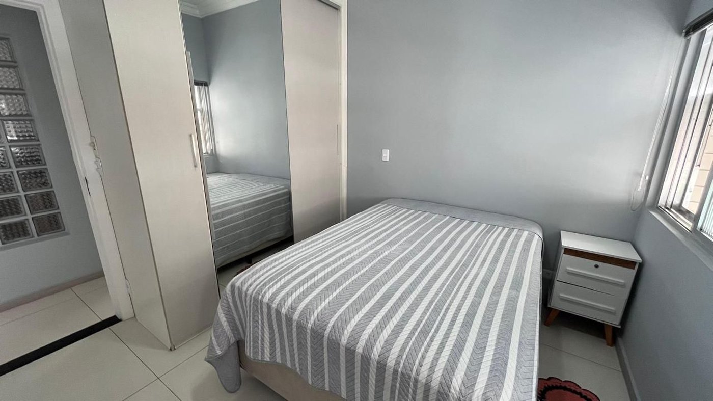 Apartamento com 1 dormitório à venda, 60 m² por R$ 490.000,00 - Gonzaga - Santos/SP