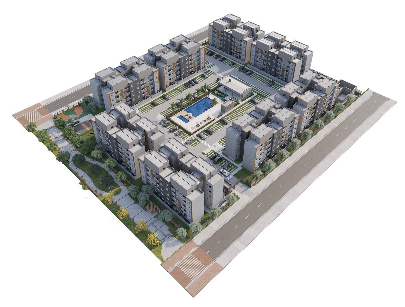 Apartamento à venda com 2 quartos em Campo Grande, Rio de Janeiro, RJ