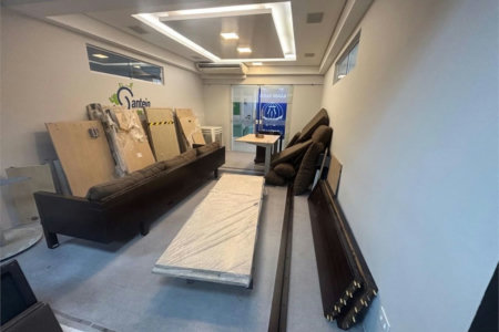 Sala Comercial para venda e locação, Estuário, Santos - SA0057.