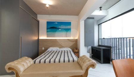 Apartamento à venda ou para alugar com 1 quarto em Vila Pompéia, São Paulo, SP