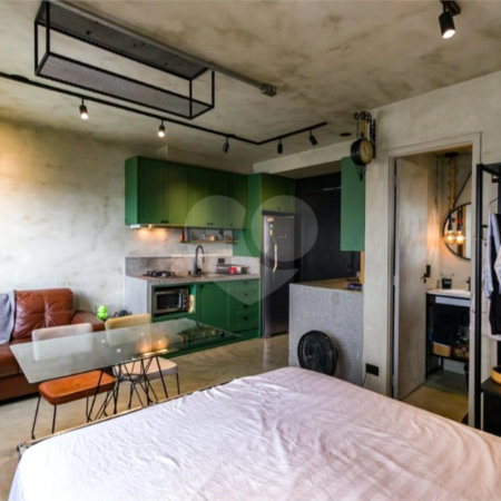 Apartamento à venda com 1 quarto em Paraíso do Morumbi, São Paulo, SP