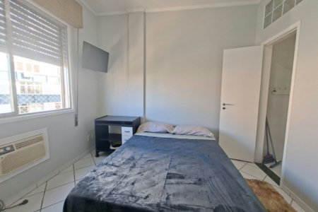 Kitnet com 1 dormitório à venda, 58 m² por R$ 315.000,00 - Ponta da Praia - Santos/SP