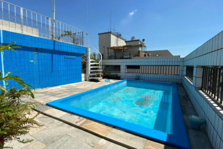 Cobertura com 4 dormitórios à venda, 400 m² por R$ 2.580.000,00 - Ponta da Praia - Santos/SP