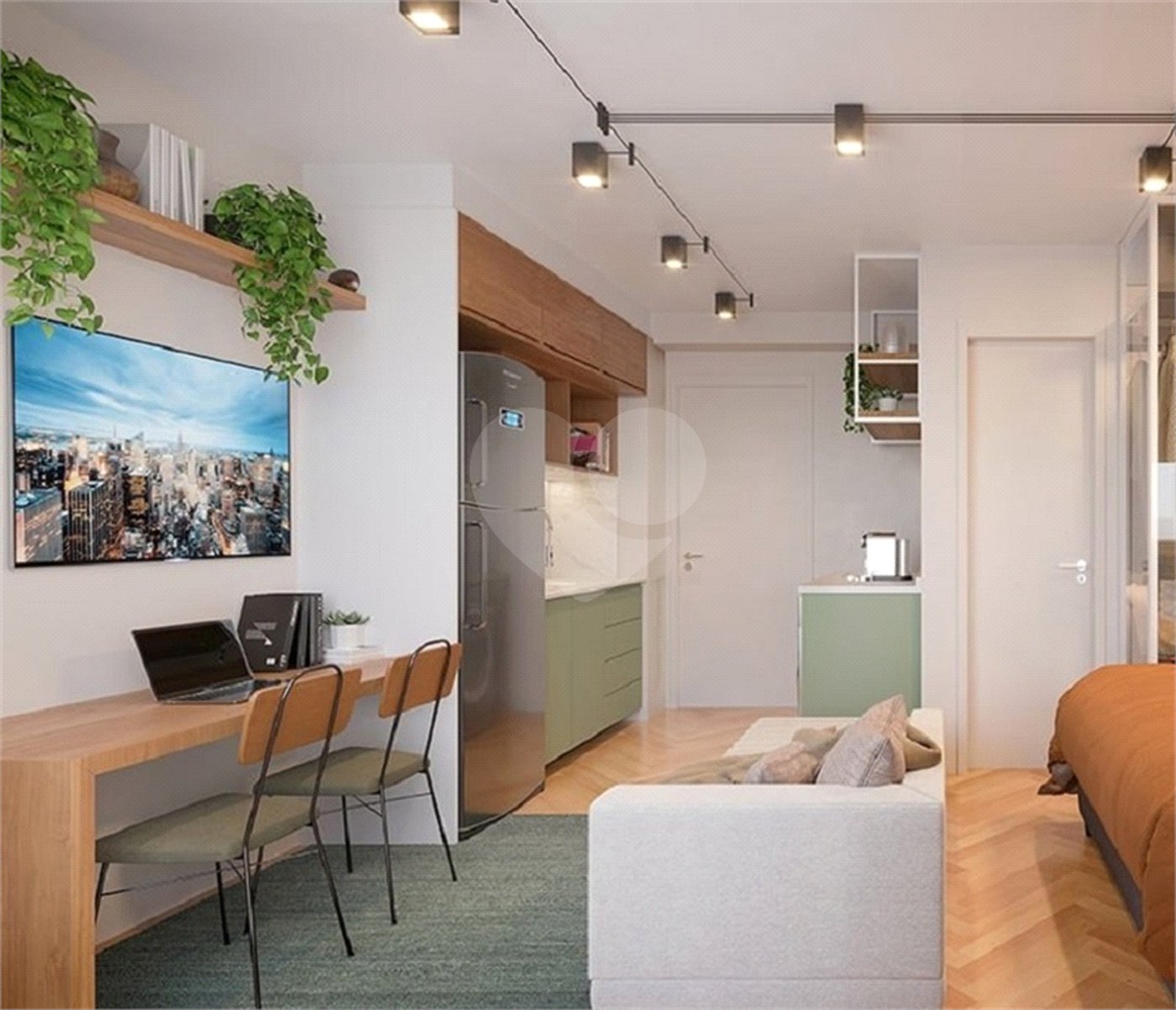 Apartamento à venda com 1 quarto em Pinheiros, São Paulo, SP
