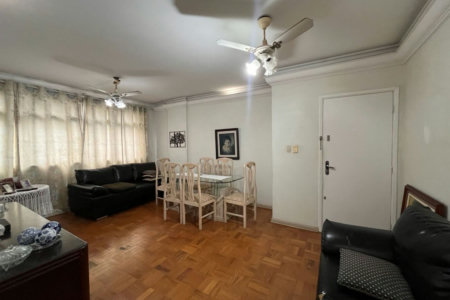 Apartamento com 2 dormitórios à venda, 94 m² por R$ 650.000,00 - Gonzaga - Santos/SP