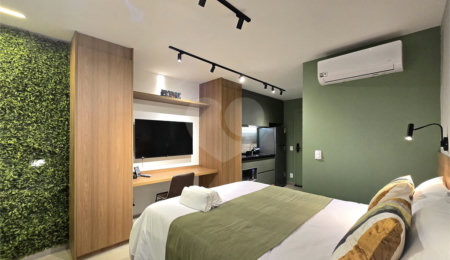 Studio à venda ou para alugar com 1 quarto em Sumaré, São Paulo, SP