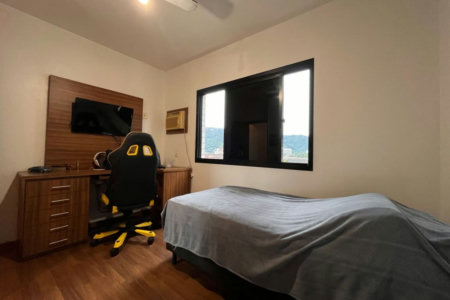 Apartamento com 2 dormitórios à venda, 84 m² por R$ 560.000,00 - Campo Grande - Santos/SP