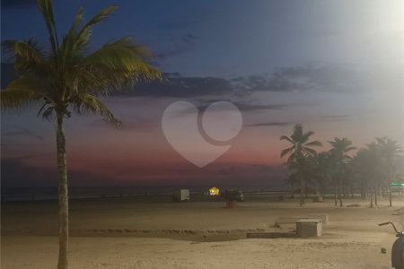 Apartamento à venda com 1 quarto em Maracanã, Praia Grande, SP