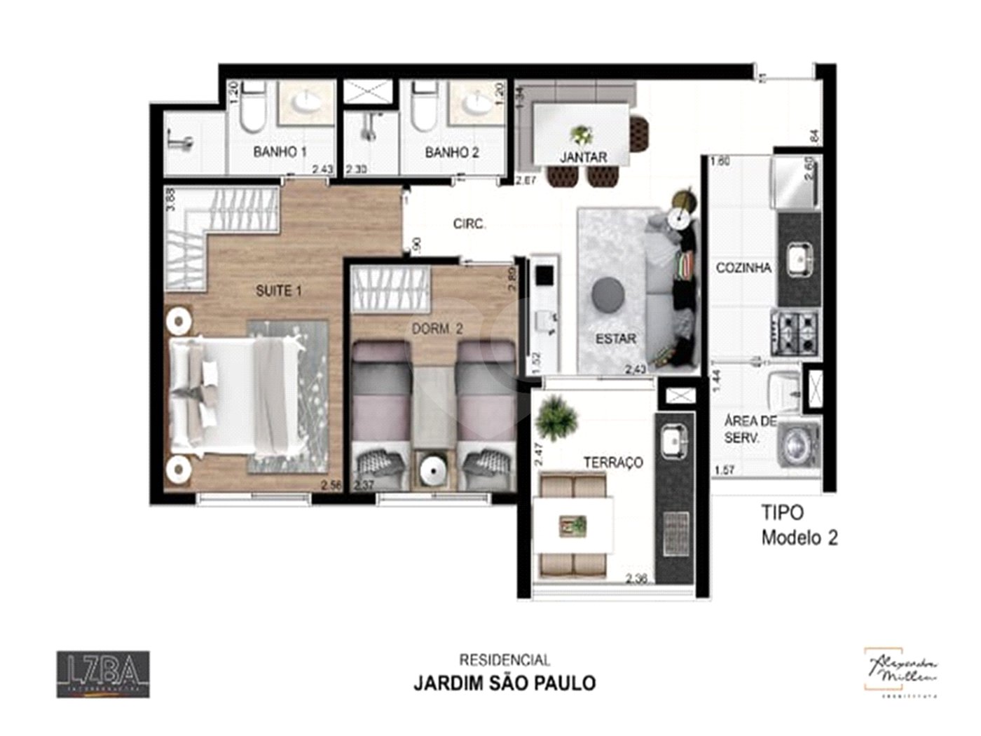 Apartamento à venda com 2 quartos, sendo 1 suíte,  em Santana, São Paulo, SP