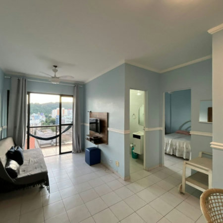 Apartamento com 1 dormitório à venda, 45 m² por R$ 280.000,00 - Jardim Três Marias - Guarujá/SP