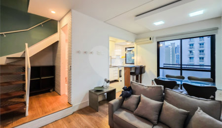 Apartamento para alugar com 1 suíte em Pinheiros, São Paulo, SP
