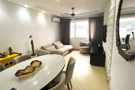 Apartamento Residencial à venda, Campo Grande, Santos - AP0818.