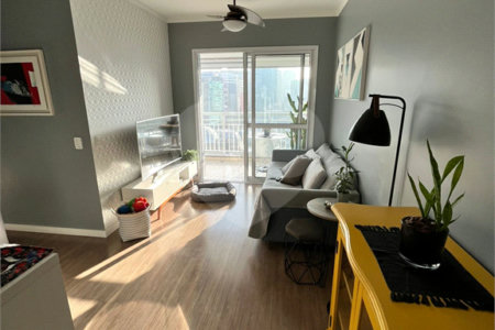 Apartamento à venda com 1 quarto em Brooklin Paulista, São Paulo, SP