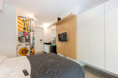 Apartamento à venda ou para alugar com 1 quarto em Vila Madalena, São Paulo, SP