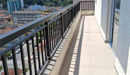 Apartamento com 1 dormitório à venda, 59 m² por R$ 617.000,00 - Marapé - Santos/SP