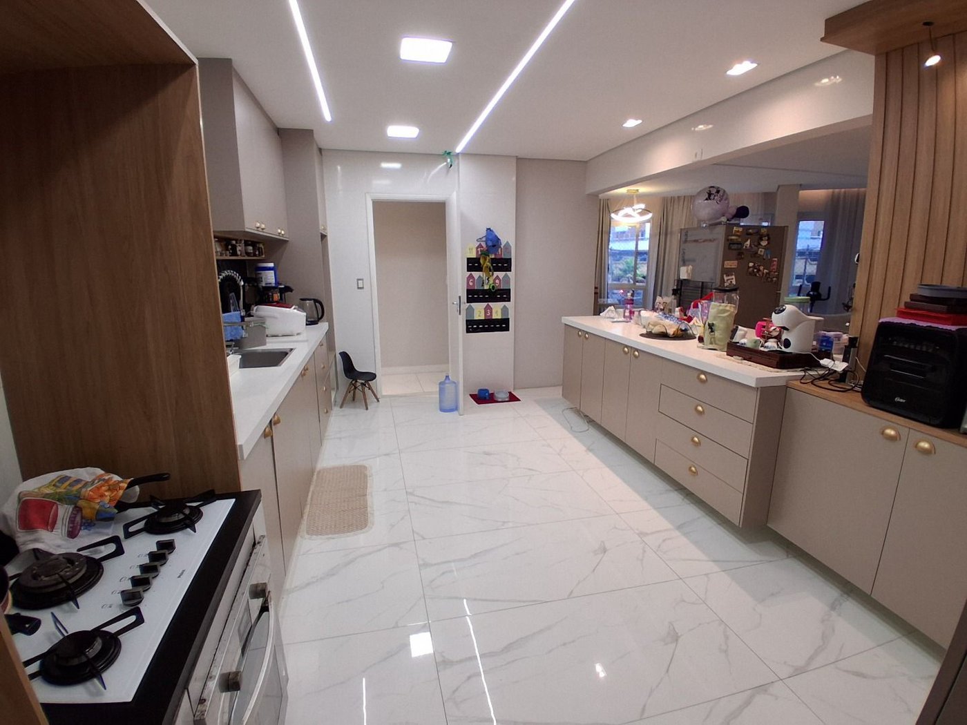 Apartamento de 3 Quartos à venda na Pompéia - Santos/SP | Vista livre | A 1 quadra da praia