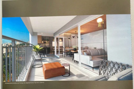 Apartamento à venda com 4 quartos, sendo 3 suítes, em Vila Anastácio, São Paulo, SP