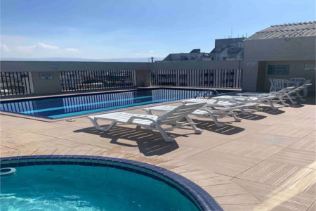 Flat Residencial à venda, Centro, São Vicente - FL0006.