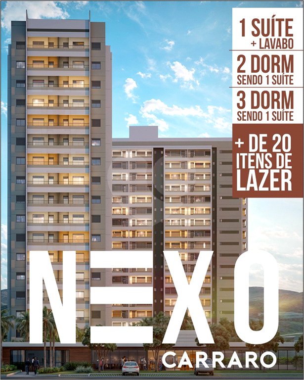 Apartamento à venda com 1 suíte em Jardim Terceiro Centenário, Atibaia, SP