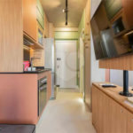 Studio de 25² mobiliado e decorado ao lado do Shopping Frei Caneca
