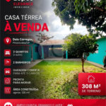 Casa Térrea com Amplo Quintal e Lazer no Dois Córregos – Piracicaba/SP
