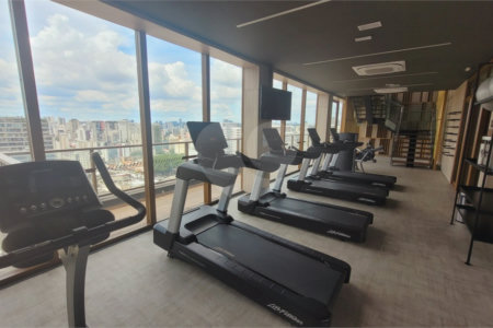 Studio sofisticado, totalmente mobiliado e pronto para morar