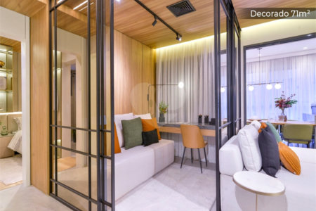 Apartamento a venda em Moema, 53 m², vaga, lazer e próximo ao parque do Ibirapuera