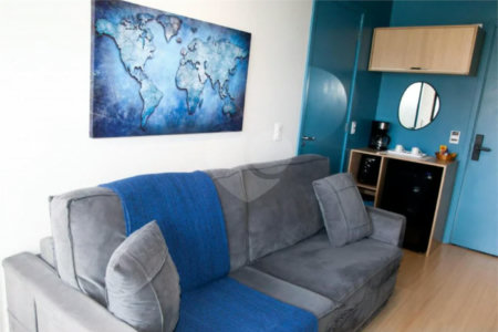 Apartamento à venda com 1 quarto em Alto da Boa Vista, São Paulo, SP