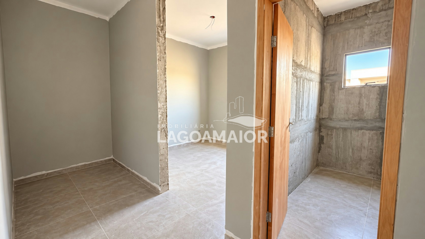 Casa à venda com 3 quartos, sendo 1 suíte, em Bela Vista da Lagoa, Três Lagoas - MS