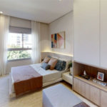 Apartamento novo com 02 Dormitórios e uma Suíte.