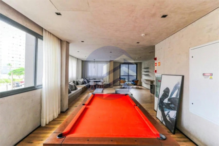 Studio à venda ou para alugar com 1 quarto, sendo 1 suíte, em Brooklin, São Paulo - SP