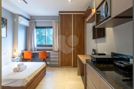 Studio à venda com 1 quarto em Indianópolis, São Paulo, SP