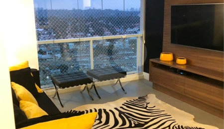 Apartamento à venda com 2 quartos, sendo 1 suíte,  em Campo Belo, São Paulo, SP